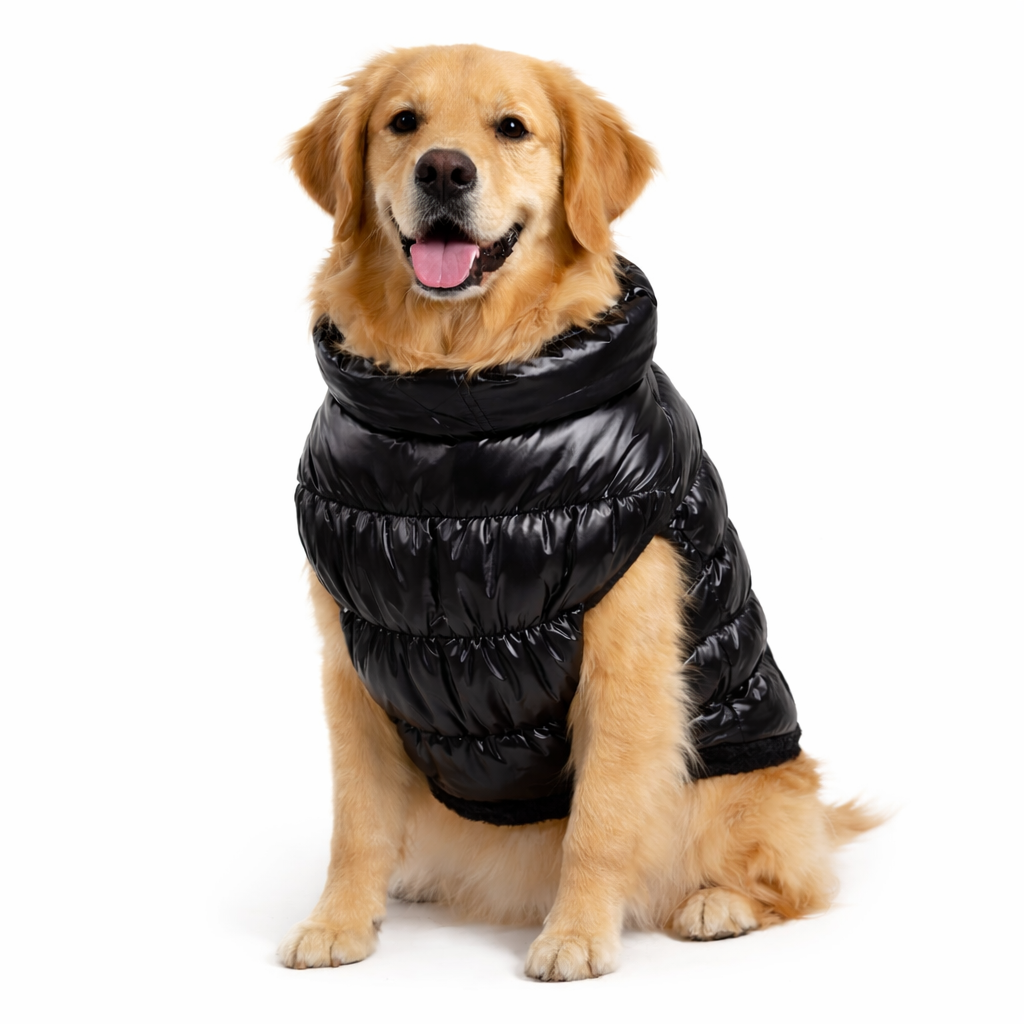 Classic Pet Down Jacket – Winter Dog Coat for All Breeds